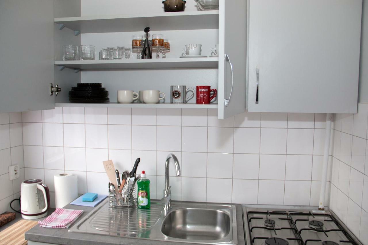 Ferienwohnung Apartament Rajska Centrum Danzig Exterior foto