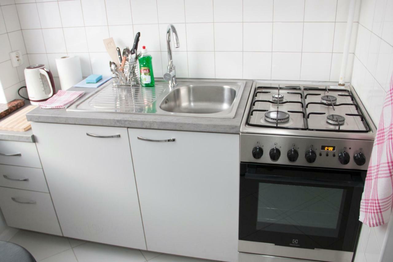 Ferienwohnung Apartament Rajska Centrum Danzig Exterior foto
